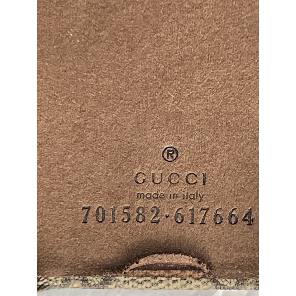 Gucci Ophidia GG Supreme iPhone 13 Case Beige Ebony snap off Card Slot Wallet - Picture 10 of 12
